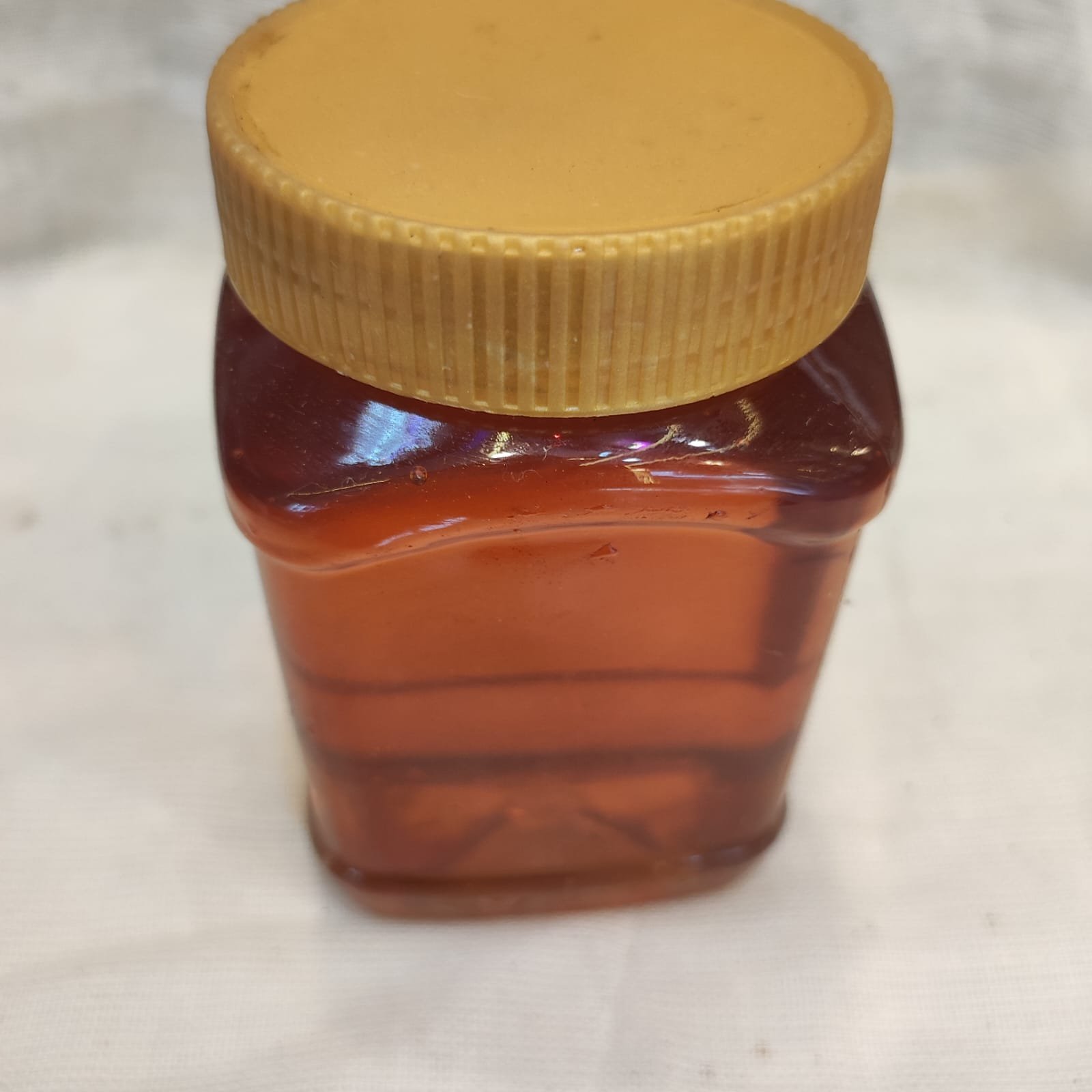 Saffron Honey 500 gm | Premium Honey Infused with Saffron | Rich & Aromatic